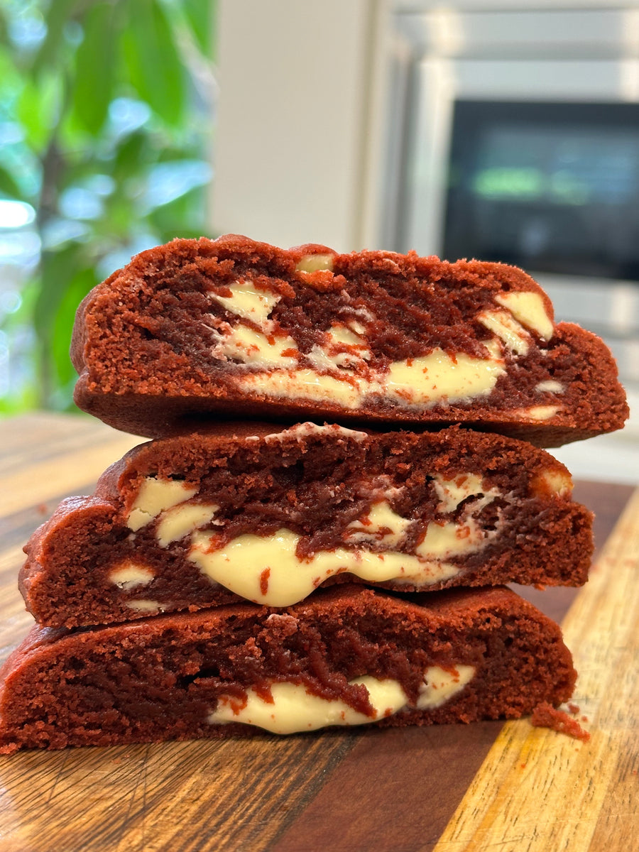 Red Velvet Cream Cheese Cookie