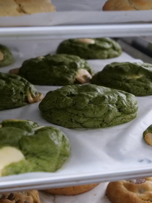 Matcha White Choc Cookie