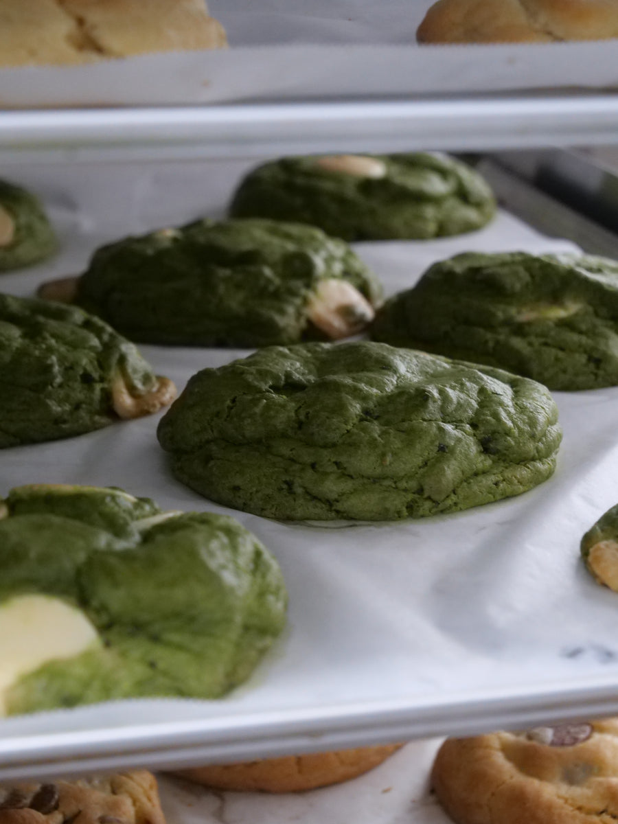 Matcha White Choc Cookie